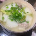 肉肉編 的 (電鍋)簡易菜頭排骨湯 cooksnap