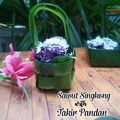 Cooksnap dari Heni Suryani untuk resep Sawut Singkong with Takir Anyaman Pandan