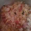 El cooksnap de Alfredo Álvaro cuando hizo Arroz chino.