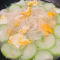 Maryann Tseng 的 蛋香絲瓜麵線 cooksnap