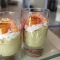Cooksnap de Elise au pays des merveilles sur la recette Verrines crème d'avocat et crevettes