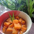 Cooksnap dari Nida Bulbulaiq untuk resep Wedang Ubi Kuning