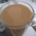 Naureen Khan Lodhi's cooksnap of when they made Dum wali jaifal ke Chai.