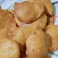 Priyanka Shrivastava का कुकस्नैप जब उन्होंने आलू के पकोड़े (aloo ke pakode recipe in Hindi) बनाया था।