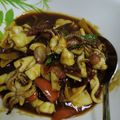 Cooksnap Maizatul Akma semasa beliau membuat Sotong Kam Heong Cara Ku.