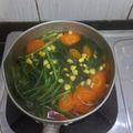 Cooksnap dari Meila Risffa Wenny untuk resep Sup bayam bening
