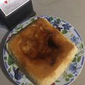 El cooksnap de Marichuy Nuñez cuando hizo Flan casero.