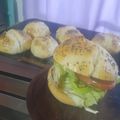 El cooksnap de mimail-princesa cuando hizo Hamburguesa de pollo con pan casero.