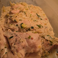 El cooksnap de Anto Cook cuando hizo Pollo a la crema con verdeo y papas.
