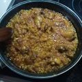 El cooksnap de Jluis tote cuando hizo Arroz con conejo.