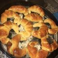 El cooksnap de Nani Salanitro cuando hizo Medialunas de manteca.