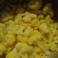 El cooksnap de Mar Maslow cuando hizo Coliflor al Vapor con Mostaza.