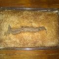 El cooksnap de Estefanía cuando hizo Torta de naranja con el suero de leche.