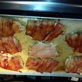 kevin.konschak's cooksnap of when they made honey glazed bacon pork chops.