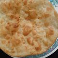 Saira Abdullah's cooksnap of when they made Puri paratha with chicken tikka.