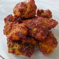 Cooksnap 0h Hana !! semasa beliau membuat Dakganjeong (Korean Spicy Fried Chicken) 🇰🇷.
