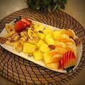 صورة من @diet_jojohealthmeals، شاركها بعد تجربة وصفة سلطة فواكه 😍🌹🍒🍌🍏🍎🍉🍐🍊🍇🍓🍅🍍🍑