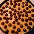 El cooksnap de Carla Moya 🌹 cuando hizo Tarta 🎂 tres chocolates con base de galleta 🍪.