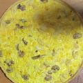 El cooksnap de Cintia Cepeda Orellana cuando hizo Quiche de pollo, choclo y champiñones.