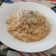 El cooksnap de Lucía Sabio cuando hizo Risotto de pollo con champiñones.