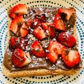 Cooksnap από Stefania Zoubouli στη συνταγή Γλυκό πρωινό!🍓🍫