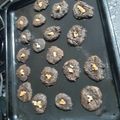 El cooksnap de claudia rosa ferrilli cuando hizo Galletitas integrales con algarroba.