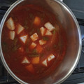 El cooksnap de Mayra Martinez Gonzalez cuando hizo Nopales con queso en salsa roja.