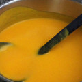 El cooksnap de Marieta cuando hizo Crema de calabaza.
