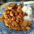 El cooksnap de Sandra Liliana Bonilla Arandia cuando hizo Pollo con fideos en salsa teriyaki, con miel y salsa de soja. Facilísimo!.