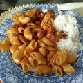 El cooksnap de Sandra Liliana Bonilla Arandia cuando hizo Pollo con fideos en salsa teriyaki, con miel y salsa de soja. Facilísimo!.