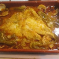 El cooksnap de Julio Antonio E. García cuando hizo Fogonero con almejas y gambas en cazuela de barro.