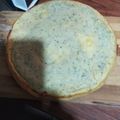 El cooksnap de Rosamar Núñez cuando hizo Fainá de queso (sin gluten).