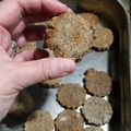 El cooksnap de Paola cuando hizo Galletas veganas de algarroba y avena.