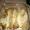 El cooksnap de Tania Pintos cuando hizo Canelones de carne con salsa bechamel.