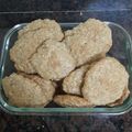 El cooksnap de Carolina cuando hizo Galletitas de avena con semillas.