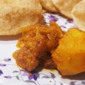 Shrabanti Banik 's cooksnap of when they made আলুর দম (aloor dum recipe in Bengali).