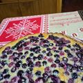 El cooksnap de Paula Briceño cuando hizo Kuchen sureño de arándanos y frambuesas.