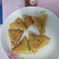 Cooksnap dari Sleepyhead Vi (Rgo) untuk resep Samosa ayam dengan kulit homemade