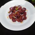 Yamuna H Javani's cooksnap of when they made Cabbage manchurian dry.