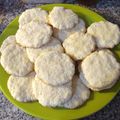 El cooksnap de Sofia cuando hizo Galletas de coco rallado.