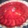 El cooksnap de Alejandra YmiEstrella Azul cuando hizo Tarta de durazno y frutilla 🍓🍥🍑.