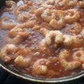 El cooksnap de yaneth jimenez cuando hizo Camarones a la diabla.