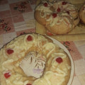 El cooksnap de Maria Angelica Riveros cuando hizo Rosca de pascua rellena.