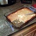 karenh9952's cooksnap of when they made White Chocolate Chip Macadamia Brownie Bars.
