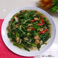 Cooksnap dari Rahma_Bunda Radit & Rafa untuk resep Tumis Kangkung Udang Rebon