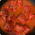 El cooksnap de Aimee cuando hizo Pimientos del piquillo rellenos de carne con salsa (receta de mi madre).