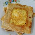 Cooksnap dari Win untuk resep Roti Keju Telur Panggang anti gagal mudah cocok untuk Sarapan Pa