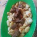 El cooksnap de miriam diaz cuando hizo Ñoquis de calabaza / zapallo con harina de arroz, almidón de maíz y mandioca (SIN GLUTEN).