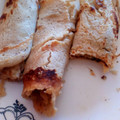 El cooksnap de Stephanie Muñoz cuando hizo Panqueques de avena.