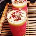 Priya vishnu Varshney का कुकस्नैप जब उन्होंने मैंगो मिल्क मलाई शेक (mango milk malai shake recipe in Hindi) बनाया था।